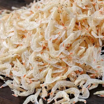 宸芃散装生晒虾皮淡干虾米海鲜干货海味零食即食无盐辅食大号生晒虾皮