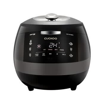 福库cuckoo原装进口钻石聚能内胆高压力ih语音电饭煲锅1080闪易银黑色