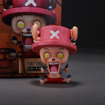 动漫海贼王乔巴造型手办公仔模型摆件人偶q版可爱生日情人礼物12cm