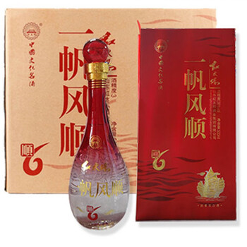 酒红太阳酒红一帆风顺6酒五粮浓香型白酒36度山东济宁嘉祥特产整箱