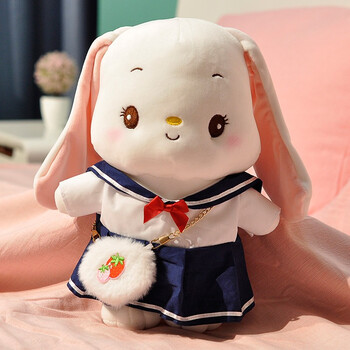 兔子玩偶公仔毛绒玩具女孩可爱超萌安抚小白兔布娃娃男女生床上学生装
