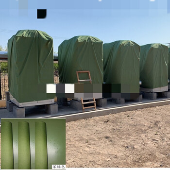 薰然定制户外加厚防雨防护罩子保温棉罩保护套帆布机械设备室内防尘罩