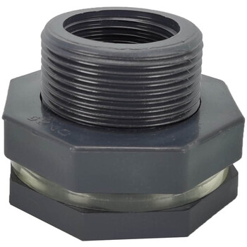 鑫亨达(xinhengda)pvc4分塑料水箱接头水桶出水口upvc水塔水管内外丝