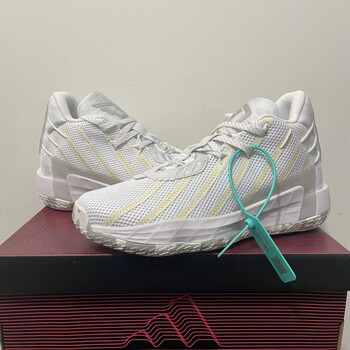 新款利拉德7代篮球鞋鸳鸯dame6冰蓝金叶子亡灵节利拉德7白银40