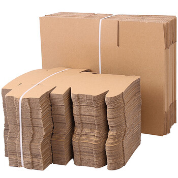 包装箱纸壳箱 纸板箱 100个捆装邮政纸箱飞机盒快递包装盒子纸板打包