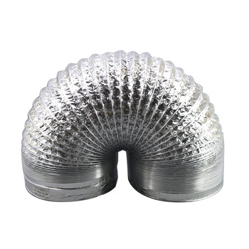 抽油烟机配件铝箔排烟管风管烟道管公共烟道排气管耐高温 薄款【160x