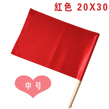 fghgf 六一儿童幼儿园课间操做早操道具舞蹈红彩旗活动旗帜木柄小旗子