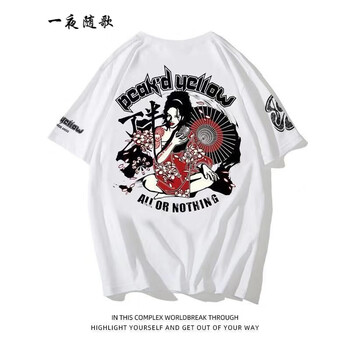 一夜随歌22拔刀娘新款潮牌t恤男花魁原创设计青年短袖棉浮世绘樱花白色909 S 图片价格品牌报价 京东 一夜随歌22拔刀娘新款潮牌t恤男花魁原创设计青年短袖棉浮世绘樱花白色909 S 图片价格品牌报价 京东