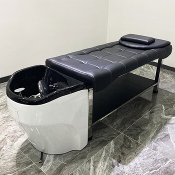 新yy家理发店专用泰式洗头床美发店洗发床按摩洗头床发廊冲头床全躺