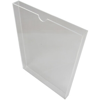 a4插纸盒资料文件盒亚克力卡槽盒透明书杂志展示盒收纳盒定做定制天高