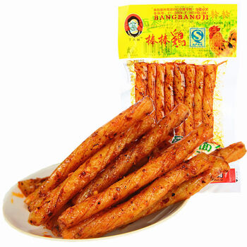 丁大姐素棒棒鸡26克重庆四川特色麻辣小吃休闲零食品辣条5包