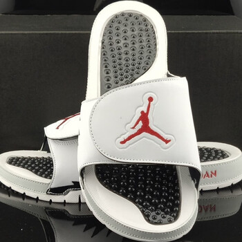 侨沁【莆田纯原】夏季aj5拖鞋代魔术贴凉拖鞋鞋情侣休闲韩版运动沙滩