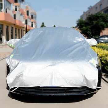 本田crv专用半罩加厚盖车布四季遮阳防晒防雨罩衣汽车罩子汽车车衣