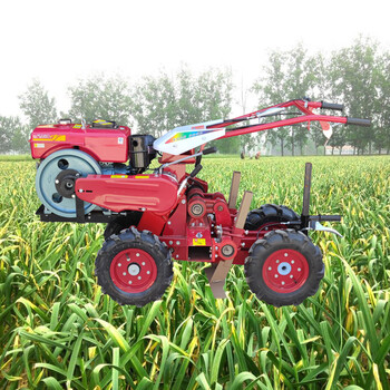 pws2022新款大蒜收获机小型多功能农用收割机前置起蒜机挖蒜机铲蒜机