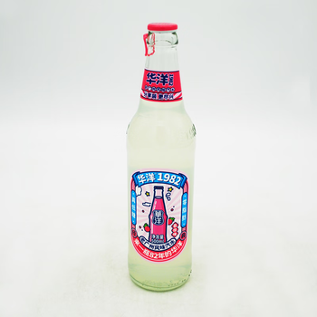 华洋1982汽水橙子荔枝凤果味碳酸饮料500ml拉环设计 饮料 华洋荔枝500