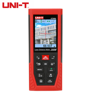 优利德（UNI-T）UT398A 激光测距仪高精度专业室外红外线数显电子尺200米