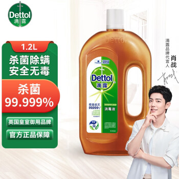 滴露 Dettol 洗衣消毒液家居衣物杀除菌除螨内衣物孕妇宝宝儿童玩具宠物地板皮肤伤口消毒水滴露消毒液1 2l 1瓶 图片价格品牌报价 京东