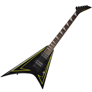 琴兹(qin ci)新手初学燕尾电吉他fly异形v型24品主音摇滚金属电吉他
