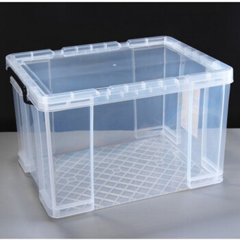 高透明收纳箱塑料箱储物箱收纳盒衣服整理箱玩具收纳箱大号批发 20升