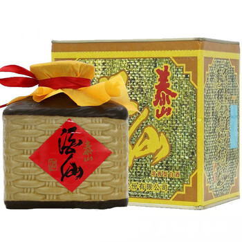 泰山酒仙500ml瓶39度浓香型白酒小窖佳酿粮食整箱