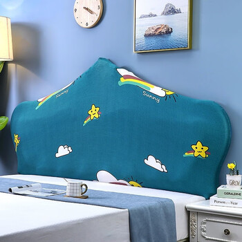 老式半圆形床头罩 床头罩半弧形半圆形老式罩套半圆形凹凸异形通用款