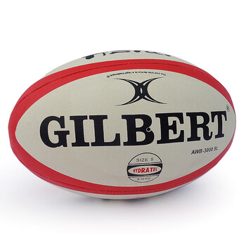 英式橄榄球触式5号4号3号儿童学生训练比赛防滑吉尔伯特 红白 英式 5