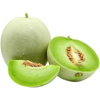 夕张王甜瓜 甜瓜玉茹蜜瓜 新鲜应季水果 超甜薄皮脆瓜香瓜 整箱9-10斤