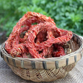 四川红萝卜干胡萝卜卷干货萝卜条萝卜丝自贡牛佛红萝卜龙250g 红萝卜