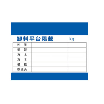 材料標識牌 倉庫工廠原材料展示牌 工地驗收牌安全設施驗收牌 材 卸料