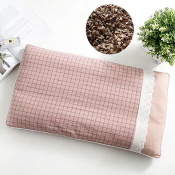 2022新款小米壳枕头荞麦枕头大人小米壳软枕芯单人低枕学生枕头芯带