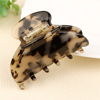 简弗简约气质韩国中号抓夹后脑勺醋酸弹簧发夹女优雅公主发卡网红头饰