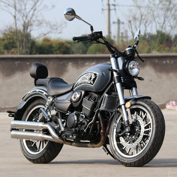 摩托车跑车国四电喷双缸印第安哈雷重机车整车可上牌 双缸油冷250国四