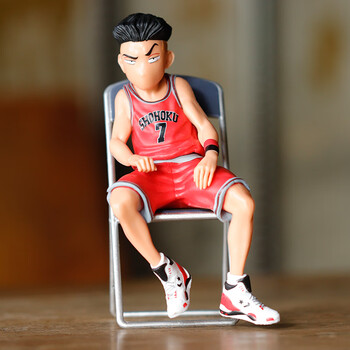 灌篮高手公仔湘北队樱木流川枫湖人篮网篮球模型手办摆件男生礼物 7号