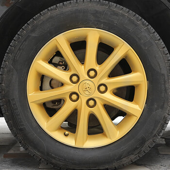 vieruodis汽车保护车轮钢圈漆膜银色轮毂喷漆可撕喷膜黑色轮圈轮廓