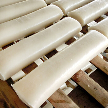 浙江台州特产手工年糕 农家水磨手工白年糕 散装5斤温岭年糕