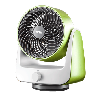 水田空气循环扇 桌面小型电扇家用台式智能摇头电风扇室内换气风扇