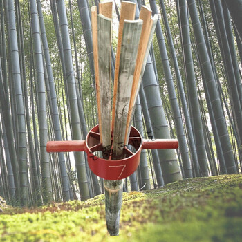 开竹器篾刀快速劈破竹刀机开竹子切片加工工具神器圆竹筒分条机器5刀