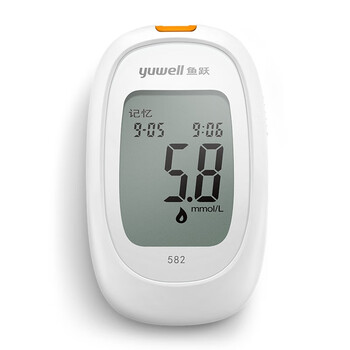 鱼跃(yuwell)测血糖仪试纸适用582/586/596家用血糖仪医用级血糖检测