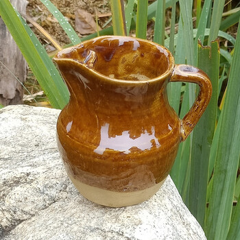 茶土茶罐饭店土茶罐云南柴烧陶器茶壶泡茶烤茶土陶罐桌面装饰单壶茶具