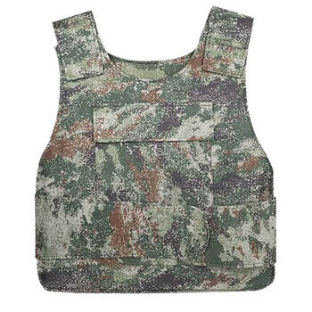 先锋连 迷彩凯夫拉防弹衣外套pe防弹衣外套防刺服外套 星空丛林迷彩款