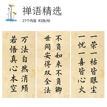 宣纸描红成人心经抄经本手抄佛经欧体欧阳询软笔楷书书法套装练字用纸