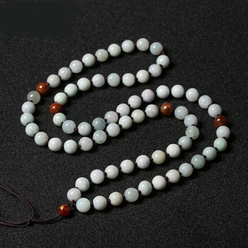 和田玉吊坠挂绳 男士女款项链玉坠链子翡翠珠链手工编织绳轻奢网红