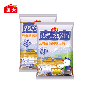海天 火锅底料 火锅@me火锅底料 云贵酸汤风味200g*2 酸甜可口冒菜调
