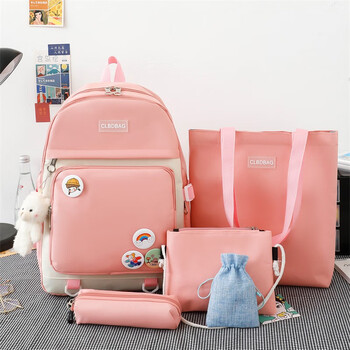 索亚特小学生书包女可爱少女心卡通减负双肩包女生初中生日韩版大容量