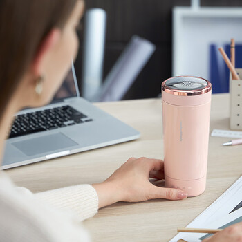 摩飞电器morphyrichards电热水杯小型便携旅行加热杯办公室烧水壶电炖