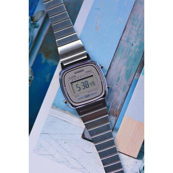 casio卡西欧 海外代购小方表小方块a158wa1 f-91w la670电子手表男女