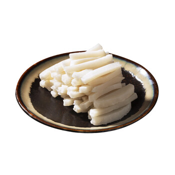 手工年糕丝嵊州新昌特产小吃新米炒年糕火锅食材真空包装500g/袋 5斤