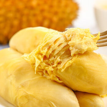 钦辰奕速发顺丰猫山王榴莲肉纯肉特无壳价批发泰国新鲜冷冻水果1斤装