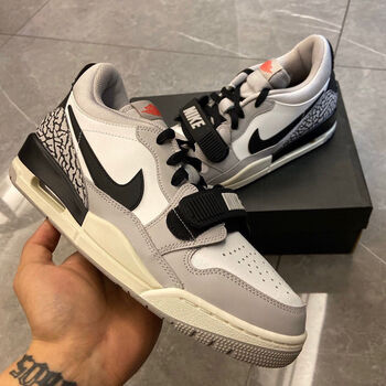 low橘黑色鞋美式街头潮流百搭休闲鞋ins芝加哥板鞋 aj312低帮水泥灰