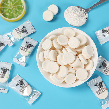 珍丽友益生元奶片糖奶酪糖儿童奶贝干吃牛奶片糖果散装休闲小零食混合